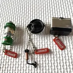 Coleman ミニチュアキーホルダー 3個セット　コールマン