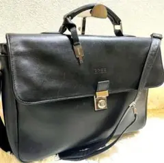 美品✨BREE ビジネスバッグ 2way オールレザー A4可 ロックキー付き