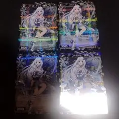 にじさんじ　ウィクロス　wixoss　雪汝　4枚セット　サイン