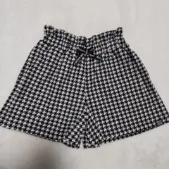 RICCA RICCA リッカリッカ ハウンドトゥース柄 キュロット 140