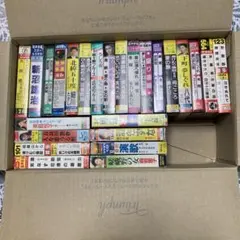 カセットテープ　演歌　昭和レトロ　25本