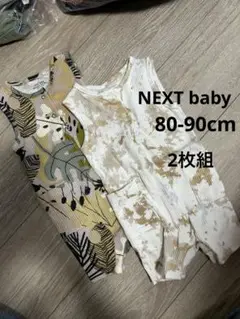 【2枚組⭐︎美品】タンクトップロンパース