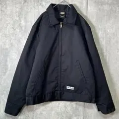 Dickies ONAIR ワークジャケット QRコード 中綿キルティング 黒