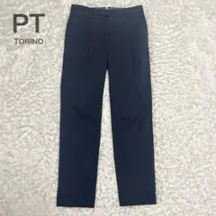 PT トリノ 42 ルーマニア製 定価¥45,000程 美脚 ストレッチ 紺