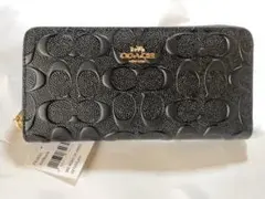 [新品未使用]COACH 財布 F53834 カラー：ブラック