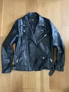 ZARA ブラック　ライダースジャケット M