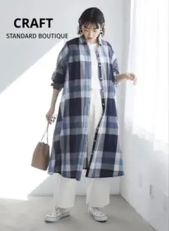 ◆ CRAFT STANDARD BOUTIQUE 3WAYチェック　ワンピース
