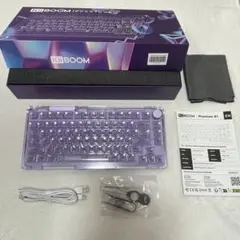 KiiBOOM Phantom V2 パープル キーボード 本体