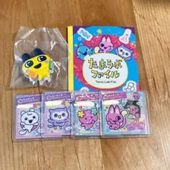 【バラ売り✖︎】たまごっち　たまラボファイル、たまラボシールx4 はさむんです