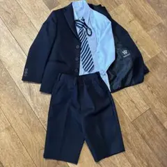 WANDER FACTORY ネイビー スーツ セット　120センチ