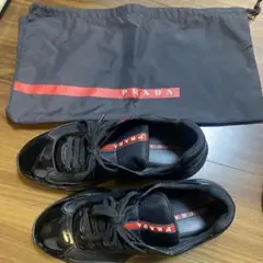 prada アメリカンズカップ パテント エナメル