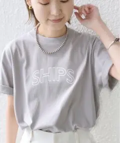 SHIPSラウンドロゴT