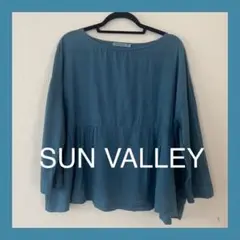 SUN VALLEY サンバレー　七分シャツ　コットン100%