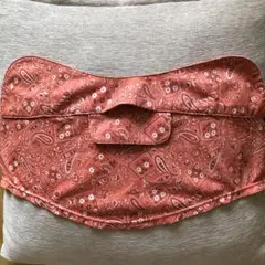 ホワイトビューティー フェイスカバーＵＶカット ペイズリー柄　オレンジ