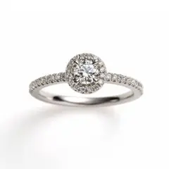【0.373ct】鑑定書あり ダイヤモンドエンゲージリング
