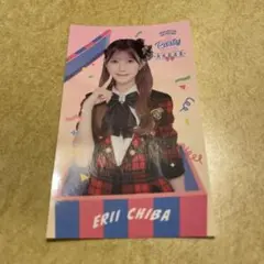 千葉恵里 AKB48 オリジナルステッカー チャンスくじ スクラッチ ツアー