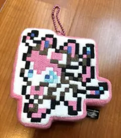 ポケモン　ニンフィア　ドット絵　キーホルダー　イーブイコレクション