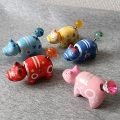 ガチャならぶんです プラネットべこ4種ジュエリーべこ1種 5体セット
