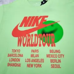 新品　NIKE　ナイキ　ワールドツアーＴシャツ　Mサイズ　半袖Ｔシャツ