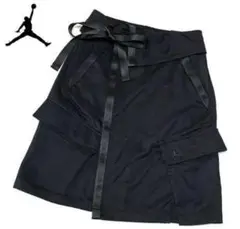 JORDAN ブラック スポーティ スカートナイキジョーダン ウィメンズ S