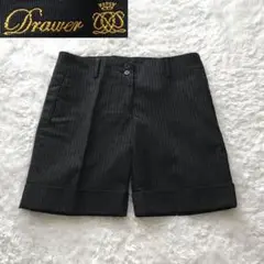 Drawer ドゥロワー ウール ショートパンツ 38