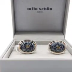 未使用に近い　mila schon ミラショーン　カフスリンクス　高級感
