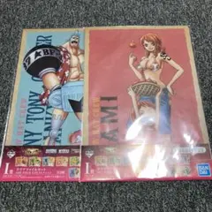 一番くじ　ONE PIECE ワンピース　クリアファイル　セット