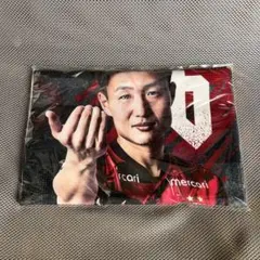 鹿島アントラーズ　三竿健斗　スタジアムフォトスポットフェイスタオル