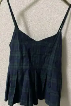 todayful チェック ビスチェ oll kyoto aere clane