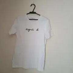 agnès b. ホワイト Tシャツ TO