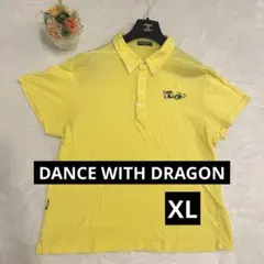 【美品】Dance With Dragon ポロシャツ XL ゴルフウェア