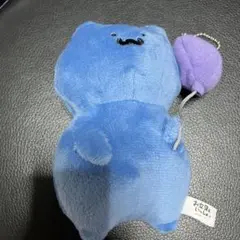 お文具といっしょ 青いぬいぐるみ