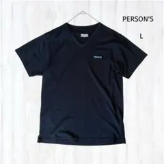 パーソンズ メッシュ半袖Tシャツ レディース L ブラック スポーツウェア ロゴ