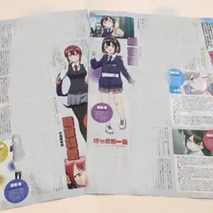 ばっどがーる アニメージュ 9月号 記事 切り抜き