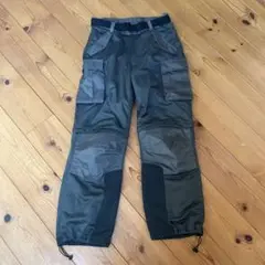 カドヤ　HR ブラック ジーンズ　カーゴパンツインナー付属used カドヤ HR ブラック ジーンズ カーゴパンツインナー付属used