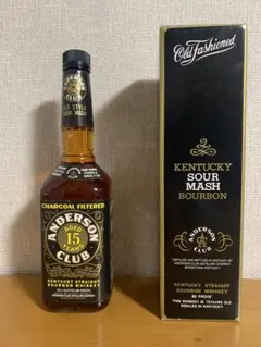 アンダーソンクラブ Underson club ウィスキー 15year Anderson Club 15 Year Old Kentucky Straight Bourbon Whiskey