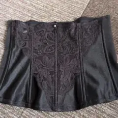 LeKIYA 黒 レースコルセット