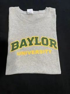 アメリカ古着BAYLOR UNIVERSITY Tシャツ グレー