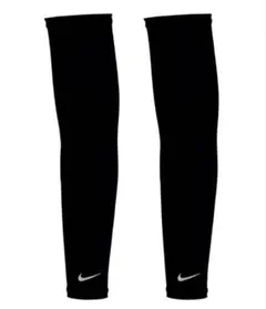 SPF40 NIKE ナイキ アームカバー 男女　ライトウェイト M 黒
