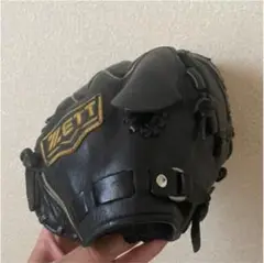 黒いレザー硬式野球グローブ 阪神タイガース 藤浪選手 直筆サイン 黒いレザー硬式野球グローブ 阪神タイガース 藤浪選手 直筆