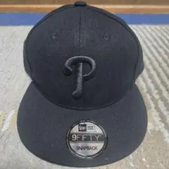 【美品】NEW ERA 9fifty スナップバック フィリーズ ブラック