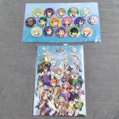 新品未使用 プリズムラッシュ！LIVE 公式設定資料集 特典缶バッジ付き