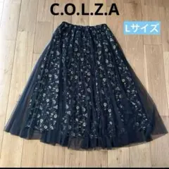 C.O.L.Z.A 花柄スカート