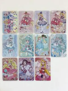 プリキュアカード　11枚