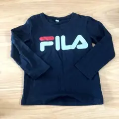 FILA ロンT ブラック　110センチ