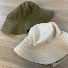 キッズ　帽子　ハット　兄弟　50cm 54cm