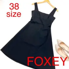 FOXEY フォクシー ノースリーブフレアワンピース 4402
