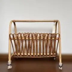 籐製マガジンラック JUGLAS(ユグラ) ラタン