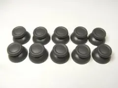 PS4/デュアルショック4用/アナログスティックパッド/グレー/10個セット