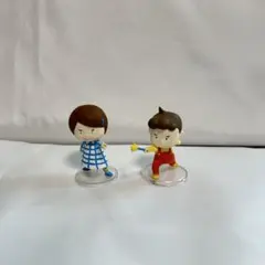 ヨシタケシンスケ わごむちゃん あきらくん フィギア2点セット